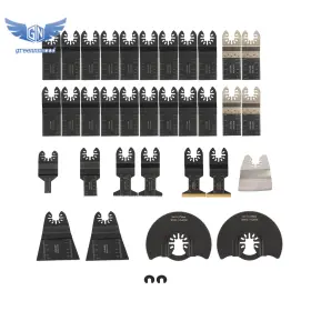 Gm1683640md Thomletha 35 Pcs Oscillating Premium Multitool Kit For Wood Metal Plastics Tool Saw Blades