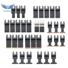 Gm1683680md Thomletha 37pcs Universal Wood Metal Oscillating Multitool Quick Release Saw Blades