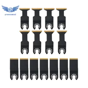 Gm1684640md Thomletha 15 Pcs Titanium Oscillating Saw Blades Metal Cutting Universal Multitool