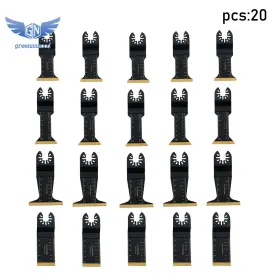 Gm1685320md Thomletha 20 Pcs Oscillating Tool Blades Metal Cutting Universal Multitool Saw