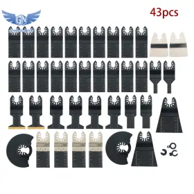 Gm1686240md Thomletha 43pcs Oscillating Tool Blades And High-carbon Steel Universal Multitool