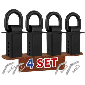 Torvec 774501970529 Stake Pocket D Rings Heavy Duty Wlc 5200lb Trailer Tie Down Anchors For