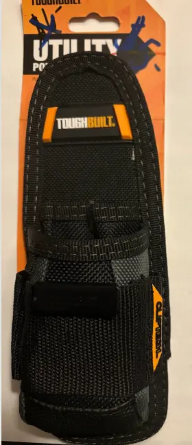 Tb-30-2bes Toughbuilt Industries Tb-30-es Black 6-pockets Utility Pouch 9.25 H X 3.5 W Inch