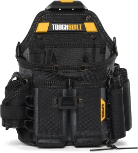 Tb-ct-114-2bes Toughbuilt Industries Polyester Journeyman Electricians Pouch With 21-pockets