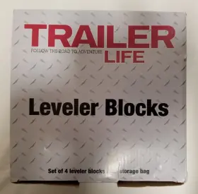 Trailer Life 886249001882 Rv Leveling Blocks 4-pack