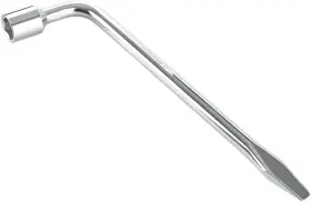 Tuxihapp-thp-220 Tuxihapp 17mm Car Spare Tire Lug Wrench L-type Heavy Duty Steel Replacement Tool Wi
