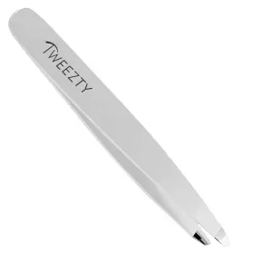 Tpt053-bk Tweezty Slanted Tweezers - Stainless Steel Best Precision Silver Fo