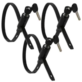 15337529 Urban August Multi-purpose Keyed Type Black - 3 Pack Alike