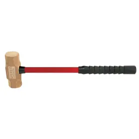 Uh73fgs Urrea Professional Tools 660731684544 Non-sparking Sledge Hammer With Long Handle Weight 15 Lb 20 Inch