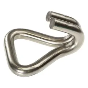 Wh2ss Us Cargo Control 2 Inch Double J Stainless Steel Wire Hook 4 500 Lbs. Break