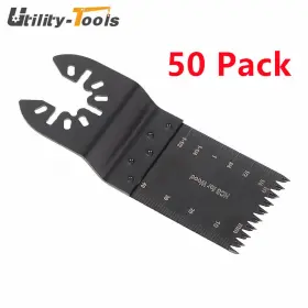 Ut4034982 Utility-tools 50 Pack Oscillating Saw Blade 1-3/8 In For Fein Multimaster Dremel Makita