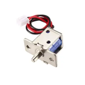 19042500 Uxcell Dc 12v 0.54a 4.5mm Mini Electromagnetic Solenoid Lock Push Pull Type