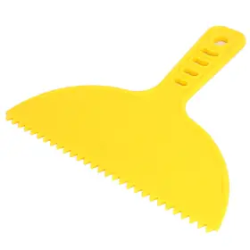 Uxcell 712662062318 Yellow Plastic Wall Diy Decoration Painting Grain Pattern Graining Comb Tool