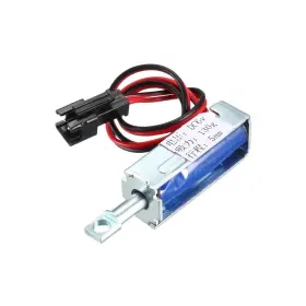 A19042500ux0037 Uxcell Dc 6v 1.5a 5mm Electromagnetic Solenoid Lock Pull Type For Electirc