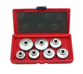 P13015547 Vct Tools 43888 7 Piece Oil Filter Socket Set 3/8 Inch Drive