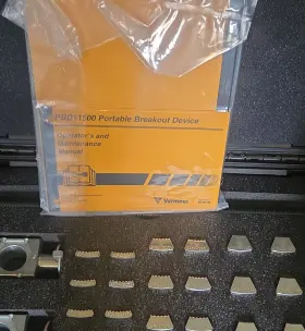 Pbd11500 Vermeer Portable Breakout Device With Manual And Accessories