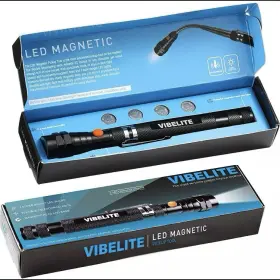 X002qwe8q3 Vibelite Led Magnetic Pickup Flashlight Tool Flexible Neck Batteries Included