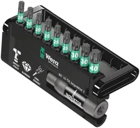 05057688001 Wera Tools 5057688001 Bit-check 10 Tx Impaktor 1 Pcs 1ea