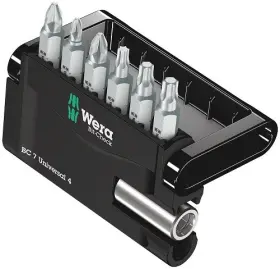 05135810001 Wera Tools 5135810001 Bit-check 7 Universal 4 Pcs 1ea