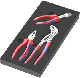 05150180001 Wera Tools 5150180001 9780 Foam Insert Knipex Pliers Set 1 3 Pcs 1ea