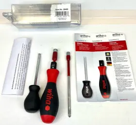 28408 Wiha Torque Screwdriver Torquevario-s 18-62 In-lbs