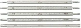 28477 Wiha 5 Piece Drive-loc Vi Security Torx Blade Set