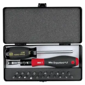 2859035 Wiha 28590 24 Piece Torquevario-s Microbits Set