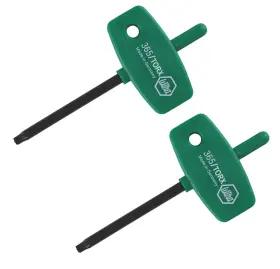 36516 Wiha Torx Driver Wing Handle T6 - 2 Pack