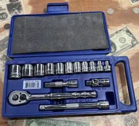 50663 Williams 3/8 Inch Drive Sae Sockets And Tool Set - 15pc #50663