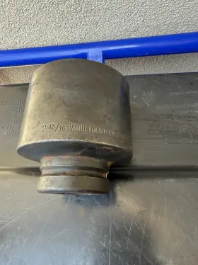 7-690 Williams 1 Inch Drive Impact Socket 2-13/16 Super Heavy Duty Usa 7-690-preowned
