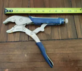 Jhw23202 Williams Industrial 9 Inch Overall Length Curved Jaw Locking Pliers 23203 Tool