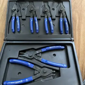 Jhwpl-1606 Williams Industrial 6 Piece Convertible Internal And External Snap Ring Pliers Set Pl-1606