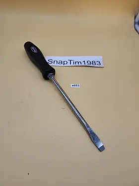 Sdr-28 Williams Chrome Slotted Screwdriver 8-in Blade 3/8-in Tip Usa