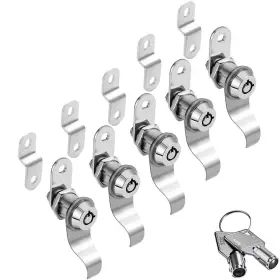01017-rv-5p Wooch Rv Locks For Storage Door 5/8 Inch Camper Pack Of 5 Chrome Finish