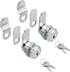 Bcl-16n-2p Wooch Cabinet Cam Locks Keyed Alike 5/8 Inch Cylinder For Mailbox Toolbox Rv Drawer