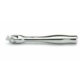 Wright Tool 076799024350 2435 1/4 Inch Drive Ratchet Flex Handle 5 Contour Grip Chrome Plating
