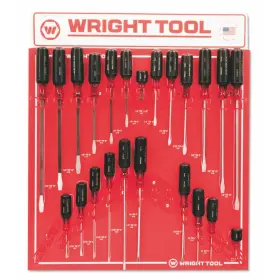 D974 Wright Tool 076799701824 Large Cushion-grip Handle Screwdrivers Set 22-pieces D974 Wright Tool 076799701824 Large Cushion-grip Handle Screwdrivers Set 22-pieces