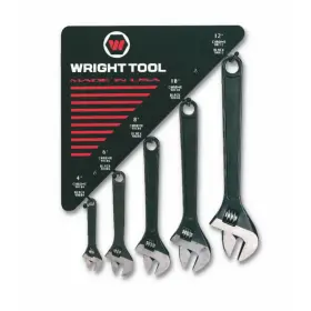 D976 Wright Tool 076799713605 Black Adjustable Wrenches Set 30pc 6 Of Each Size - 12 Inch W Display D976 Wright Tool 076799713605 Black Adjustable Wrenches Set 30pc 6 Of Each Size - 12 Inch W Display