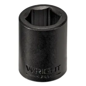 Wright Tool 076799728098 48-18mm - 1/2 Inch Drive 6 Point Standard Metric Impact Socket 18mm 2ea