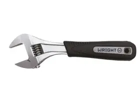9abg10 Wright Tool - Adjustable Wrench Maxcapacity 1-3/8inch Blk Cushion Grip 10inch