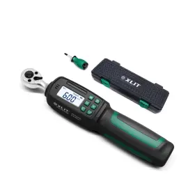 Xlit Usa-xt02006s 1/4 Inch Drive Digital Torque Wrench 2% Accuracy 0.22-4 Ft-lb Buzzer And Led