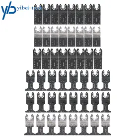 Yi204694t Yibei-tech Bi-metal Oscillating Multi Tool Saw Blade For Fein Dremel Makita 48 Pcs