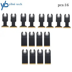 Yi294546t Yibei-tech Titanium Oscillating Saw Blades 16pcs Multitool Tool