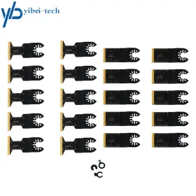 Yi294574t Yibei-tech Oscillating Coated Multi Tool Blades Kit 20 Pack For Metal Wood And Plastic