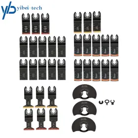 Yi294581t Yibei-tech Multitool Blades 35pcs 7 Types Titanium And Hcs Oscillating Tool Quick Saw