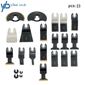 Yi294595t Yibei-tech Heavy Duty 23 Pack Metal Cutting Blades Steel Oscillating Tool Carbon