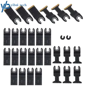 Yi294609t Yibei-tech 28pcs Professional Titanium Multitool Blades Quick Release Multi Tool Kit