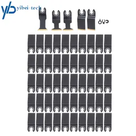 Yi294693t Yibei-tech Universal Professional Oscillating Tool Blade 55 Pack For Metal Nails Wood