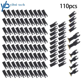 Yi294728t Yibei-tech 110 Pcs Multitool Blades Oscillating Tool Blade Titanium Saw For Metal