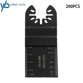 Yi294749t Yibei-tech 1-3/8 Inch Quick Release Oscillating Tool Blade Wood And Plastic Saw Blades 200 Pcs